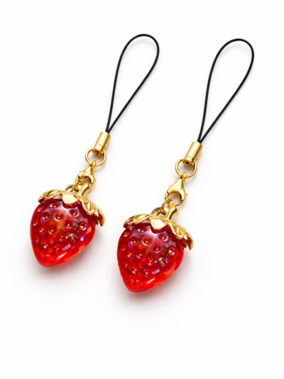 Strawberry Phone Charms – Cute Big Red | Phone Accessory | Gifts For Women/Girls