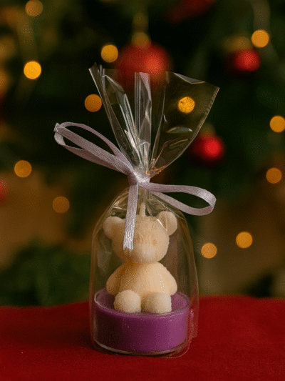 Scented Teddy T-Light Candle – Cute Gift for All Occasions | 25 gms each