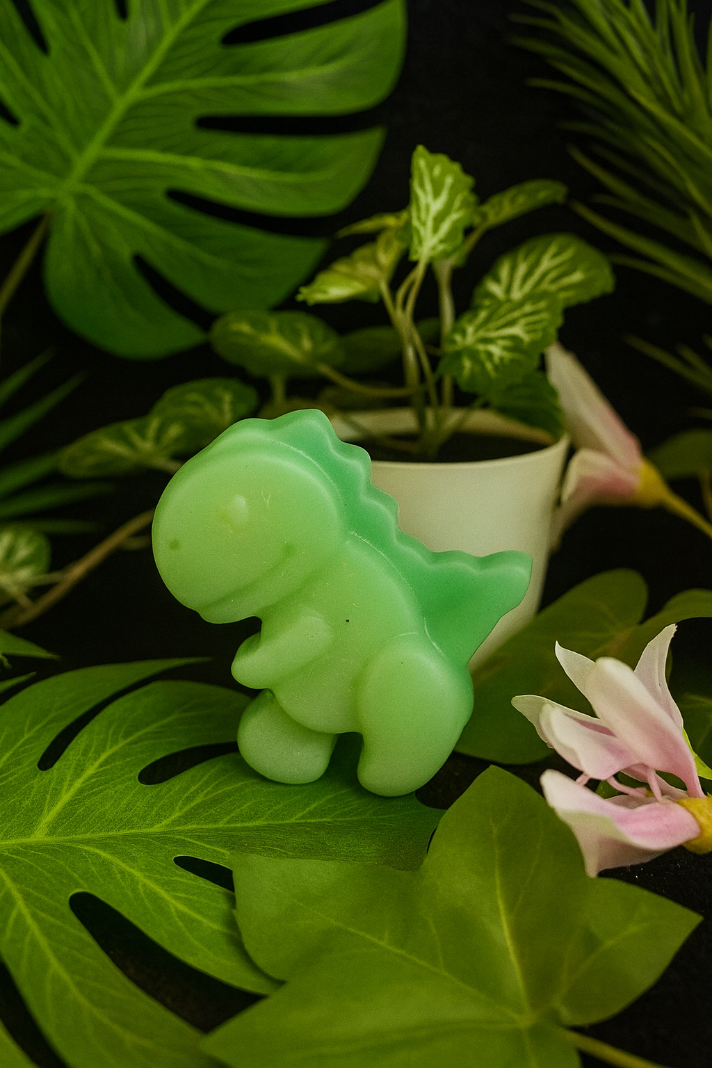 Dino theme Shea butter handmade soaps for kids | Set of 3 types | SLS and Paraben free | 80-90 gms each