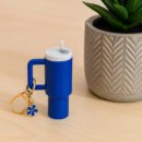 Mini Tumbler Keychain/Bag charm, Mini Storage ( Money, Lipstick )toy Insulated Travel Cup with Straw and Lid, Single color