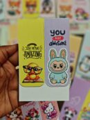Cute Cartoon Magnetic Bookmarks – Set of 2 | Gifts for Kids | Book-Reader