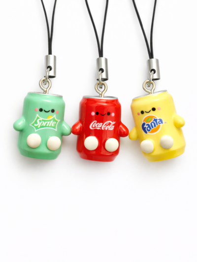 CUTE SODA CAN PHONE CHARMS | CUTE AND TRENDY
